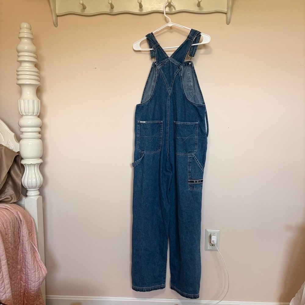 Vintage RVT Clothing Co. blue denim overalls - Picture 8 of 8